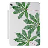  the VistaCase Personalized iPad Slim Fit Case with Flat Flower design,  Crafted with a durable fabric exterior and a soft interior lining.