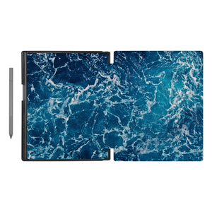 Vista Case reMarkable Folio case with Ocean Design has an integrated holder for pen marker  so you never have to leave your extra tech behind. - swap