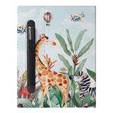 The Personalized VistaCase reMarkable Pen Holder Case with Rainforest Animals design features a built-in Marker pen holder,