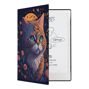 swap - The Personalized VistaCase reMarkable Pen Holder Case is adorned with a vibrant and intricately detailed Cute Cat design