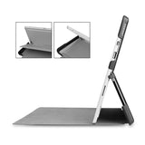 Full port acess of Personalized Microsoft Surface Pro and Go Case in Movice Stand View with Composite Book design