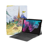 the Hero Image of Personalized Microsoft Surface Pro and Go Case with Fairy Tale design