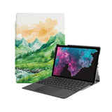 the Hero Image of Personalized Microsoft Surface Pro and Go Case with Landscape design