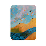 the front side of Personalized Microsoft Surface Pro and Go Case with Abstract Painting design