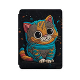 the front side of Personalized Microsoft Surface Pro and Go Case with Cute Cat design