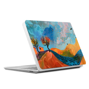 The #1 bestselling Personalized microsoft surface laptop Case with Abstract Painting design