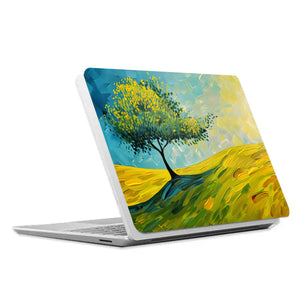 The #1 bestselling Personalized microsoft surface laptop Case with Tree Painting design