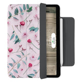 Elevate your iPad experience with the VistaCase Personalized iPad Slim Fit Case. Featuring an exquisitely detailed Flat Flower 2 design