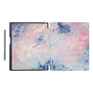 Vista Case reMarkable Folio case with Oil Painting Abstract Design has an integrated holder for pen marker  so you never have to leave your extra tech behind. - swap