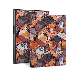 Vista Case reMarkable Folio case with Sushi Cats Design perfect fit for easy and comfortable use. Durable & solid frame protecting the reMarkable 2 from drop and bump.