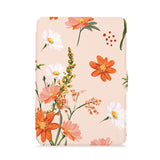 front view of personalized kindle paperwhite case with Spring design