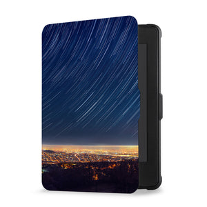 kindle foilo case with Starry Night design, Opens and closes just like a book to wake your Kindle or put it to sleep - swap