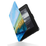 Reinforced rubber bumpers on the corners to protect your Kindle Paperwhite kindle case with Abstract Painting design