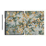 swap - Vista Case reMarkable Folio case with Flower Painting Design has an integrated holder for pen marker so you never have to leave your extra tech behind.