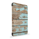 the side view of Personalized Samsung Galaxy Tab Case with Wood design