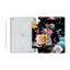 iPad SeeThru Case - Black Flower