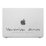 MacBook Case - Signature with Occupation 08