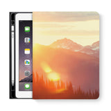 frontview of personalized iPad folio case with 6 design