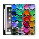 frontview of personalized iPad folio case with 1 design