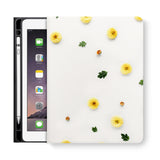 frontview of personalized iPad folio case with 6 design