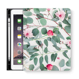 frontview of personalized iPad folio case with 6 design