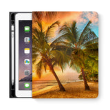 frontview of personalized iPad folio case with 3 design