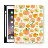 frontview of personalized iPad folio case with 7 design