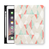 frontview of personalized iPad folio case with 5 design