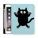 frontview of personalized iPad folio case with 1 design