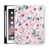 frontview of personalized iPad folio case with 1 design