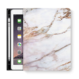 frontview of personalized iPad folio case with 2 design