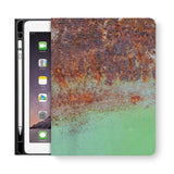 frontview of personalized iPad folio case with 7 design