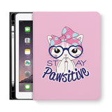 frontview of personalized iPad folio case with 05 design