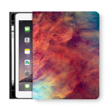 frontview of personalized iPad folio case with 4 design