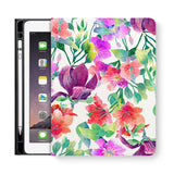 frontview of personalized iPad folio case with 5 design