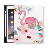 frontview of personalized iPad folio case with 1 design