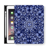 frontview of personalized iPad folio case with 4 design