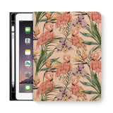 frontview of personalized iPad folio case with 2 design