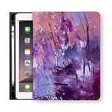 frontview of personalized iPad folio case with 5 design