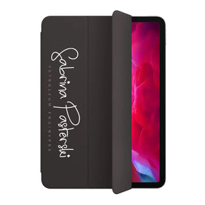 iPad Trifold Case - Signature with Occupation 59