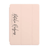 iPad Trifold Case - Signature with Occupation 36